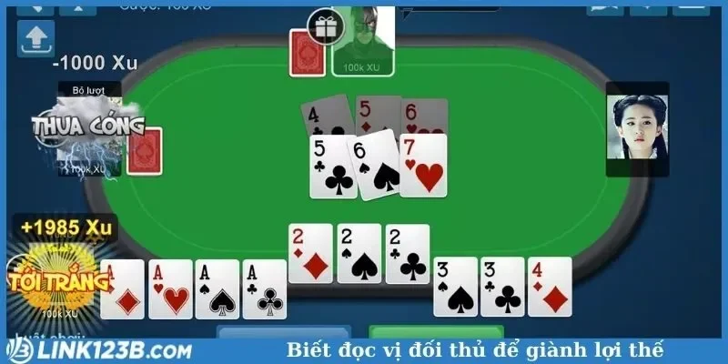 Biết đọc vị đối thủ để giành lợi thế