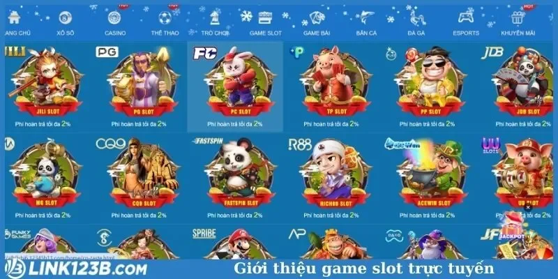 Giới thiệu game slot trực tuyến