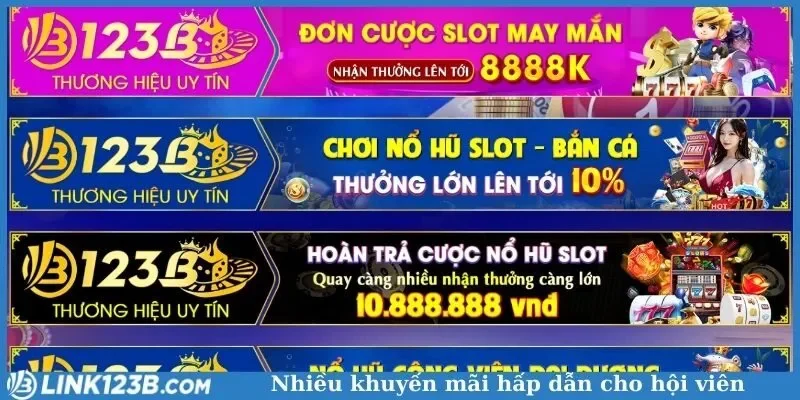 Nhiều khuyến mãi hấp dẫn cho hội viên