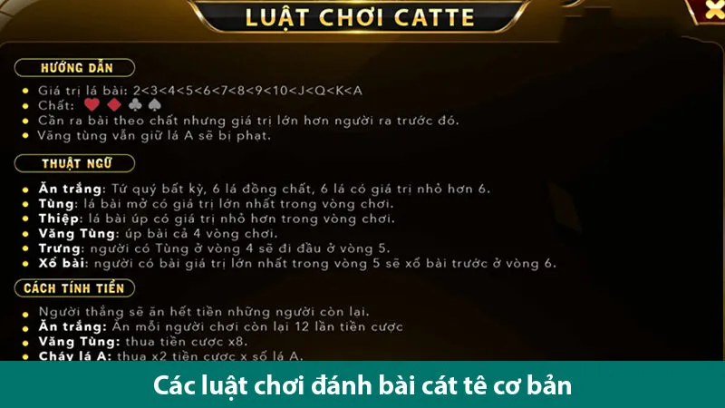 Hướng dẫn chơi bài Cát tê đổi thưởng và các mẹo chơi hiệu quả cho bet thủ