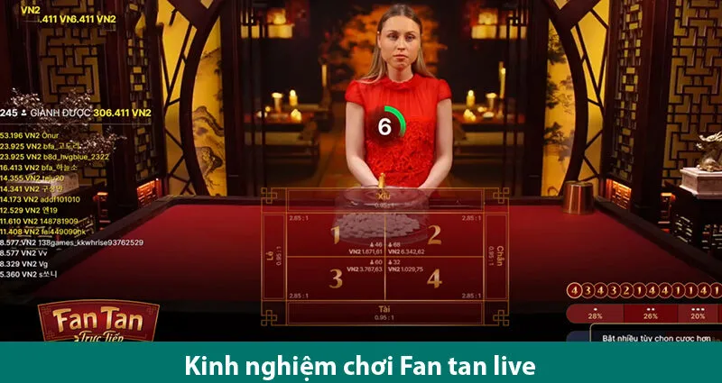 Tìm hiểu quy tắc và kinh nghiệm chơi Fantan online cho tân thủ