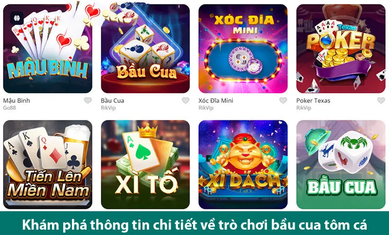 Đừng bỏ lỡ kinh nghiệm chơi Game Bầu Cua cực chất