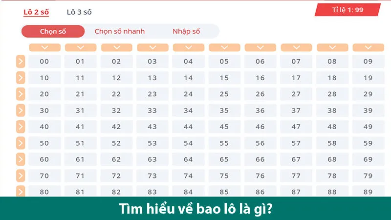 Cách chơi và chia sẻ cách tính thưởng bao lô cho người chơi mới