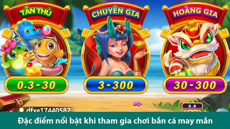 Bí quyết chơi game bắn cá may mắn thắng đơn giản