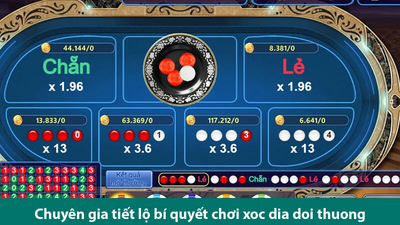 Chơi game Xóc đĩa đổi thưởng đơn giản và các kinh nghiệm chơi hiệu quả