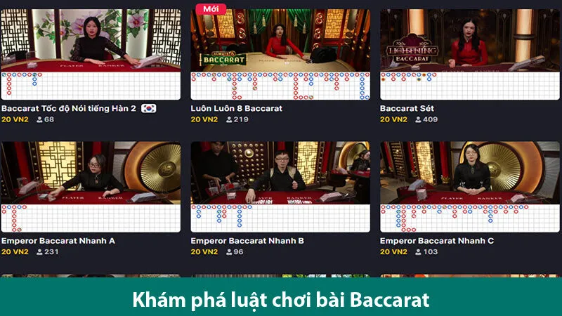 Mẹo chơi Baccarat hiệu quả, thắng dễ đến bất ngờ
