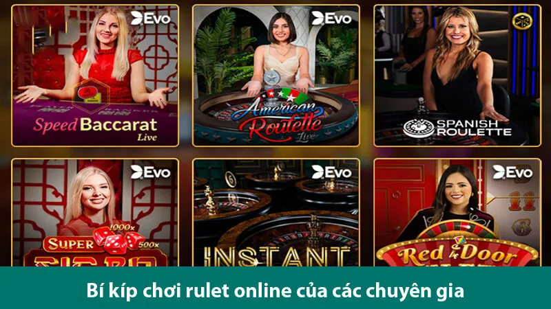 Khám phá các loại cược trong American Roulette live và các bí kíp chơi hiệu quả
