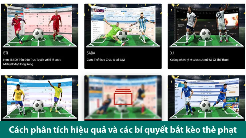 Bí quyết bắt kèo thẻ phạt hiệu quả giúp bạn chơi thành công