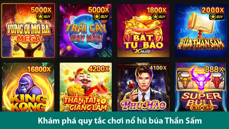 Tìm hiểu quy tắc chơi và các bí quyết quay hũ búa Thần Sấm hiệu quả